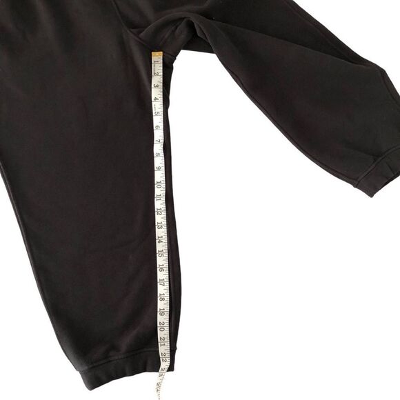 Lululemon Loungeful High-Rise Cropped Jogger Black Size 14 - Picture 10 of 11